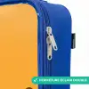 Kawai - Tijger - Oranje Kinderkoffer - Blauw klein -rits_FR
