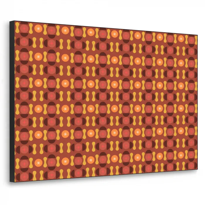 Retro - Disco - Hippie Textielframe - compleet frame klein 947 -3d