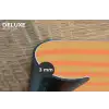Zee - Rood - Geel - Strepen Placemat vinyl groot 368 -closeup