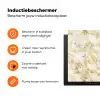 Warm - Gouden - Marmer - Patroon Inductie beschermer vinyl 3mm klein 276 -zzzzzzz-td-ups