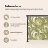 Abstract - Textuur - Groen Balkonbeschermer Duitsland klein 596 -specs_NL