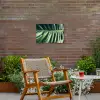 Bladeren - Tropisch - Jungle Tuinposter op houten frame 2 cm dik klein -sfeer3