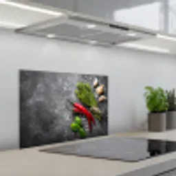 Contrast in Smaak en Textuur keuken achterwand spatscherm klein -3d_schuin