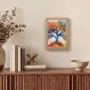 Levensboom - Natuur - Kleurrijk - Boom Light Box met kabel (Tafellamp) klein -sfeer2