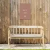 Quotes - Bløf - Alles is liefde - Spreuken Tuinposter op houten frame 2 cm dik klein -sfeer4