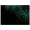Gaming - Stippen - Groen - Vervagen tuinposter los doek groot -3d