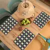 Abstract - Retro - Kleurrijk Placemat vinyl groot 368 -zzsfeer5_Kitchenyeah-website