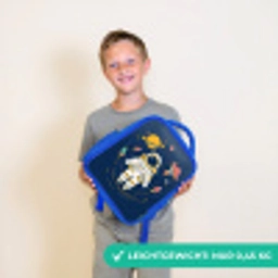 Astronaut - Planeten - Raket Kinderrugzak - Blauw middel -sfeer1_DE