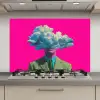 Man - Pak - Wolk - Roze keuken achterwand spatscherm klein -3d_website