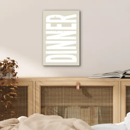 Vintage - Beige - Japandi - Wit aluminium wit klein -sfeer3