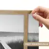 Loopbrug - Hout - Strand - Zee Light Box met batterij (Wandlamp) middel -USP_websiteprintNL