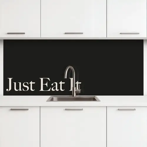 Just Eat It keuken achterwand 2 middel -3d