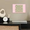 Chase greatness - Groen - Roze - Retro poster papier klein -sfeer1