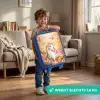 Eenhoorn - Vlinder - Roze - Manen Kinderkoffer - Blauw klein -sfeer2_NL