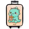 Kawai - Dino - Bubbletea Kinderkoffer - Zwart klein -zzz_website3d
