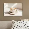 Cappuccino - Schuim - Schotel - Beige canvas 2cm klein -sfeer3