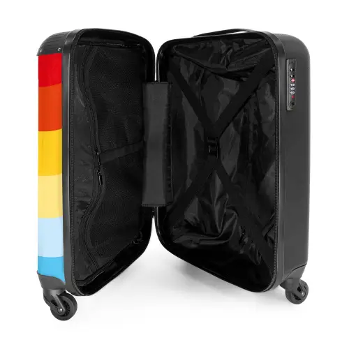 Quotes - Enjoy licht NBS - Handbagage koffer - Kinderen Unisex middel -binnenkant