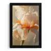 Close up - Oranje - Iris fotolijst zwart zonder passe partout klein -3d