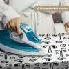Gezicht - Zwart - Lijnen - Artistiek Wandkleed katoen klein 269 -sfeer9