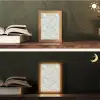 Parelmoerglans - Wit - Schelp Light Box met kabel (Tafellamp) klein 925 -sfeer3