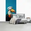 Toekan - Papegaai - Vogel - Koksmuts fotobehang vinyl groot -slaapkamer
