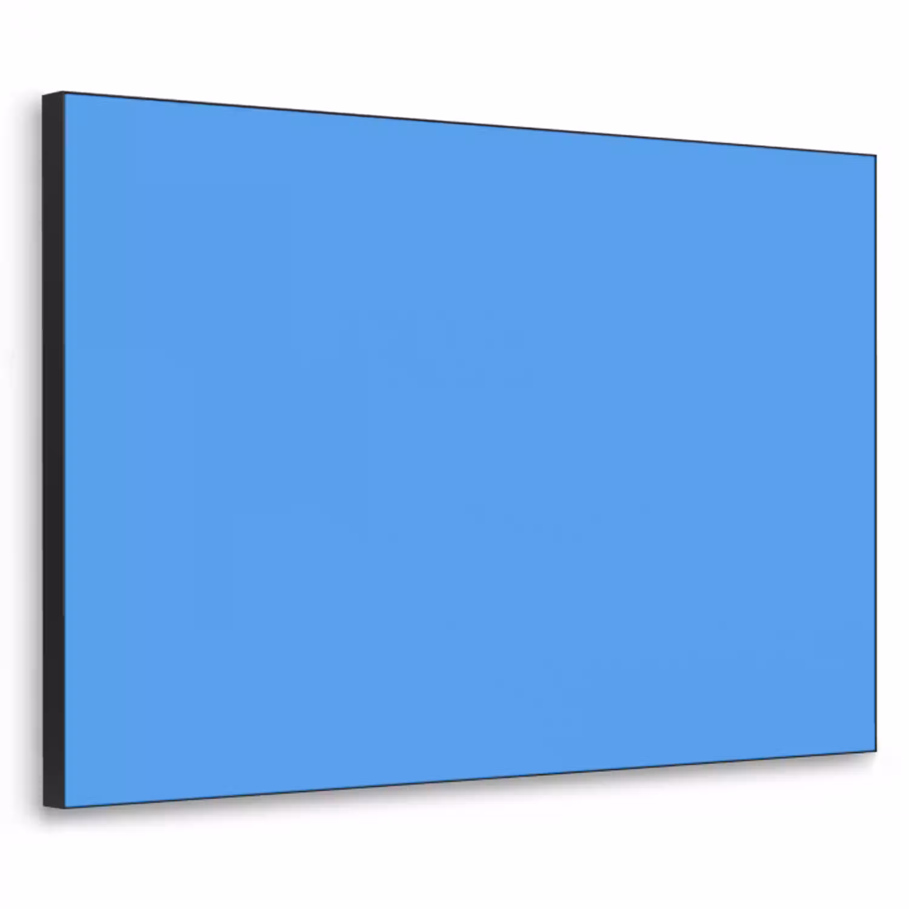 Bright - Azure - Blauw Textielframe zwart klein 947 -3d