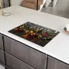 Kruiden - Lepels - Beton Inductie beschermer vinyl 3mm klein -sfeer8