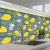 Patroon - Citroen - Illustratie keuken achterwand 2 middel 871 -3d_schuin