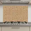 Terrazzo - Patroon - Beige keuken achterwand spatscherm klein 900 -3d_website
