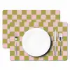 Patroon - Geblokt - Olijfgroen - Amore Placemat vinyl groot -zzsfeer2_Kitchenyeah-website