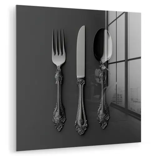 Bestek - Zwart plexiglas 5mm klein -zzzproduct_nieuw