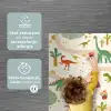 Dino - Groen - Natuur - Kinderen - Design Speelmat klein -sfeer1