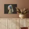 Meisje met de parel - Schilderij - Oude meesters - Vermeer PET vilt klein -sfeer4