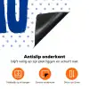 Ciao - Blauw - Stippen Inductie beschermer vinyl 3mm klein -zzzzzzz-td-onderkant