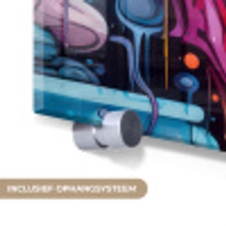 Monster - Graffiti - Kleuren - Oranje plexiglas 5mm klein -zzsysteem_NL