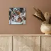 Wolf - Sneeuw - Winter - Dieren - Natuur - Sneeuw aluminium wit klein -sfeer4