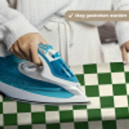 Schaakbord - Patroon - Groen Wandkleed katoen klein 269 -sfeer9
