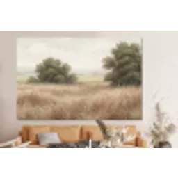 Landschap - Minimalistisch - Beige forex 5mm xxl -bovenbank