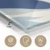 Zwaan - Wit - Snavel - Illustratie plexiglas 5mm klein -sfeer2