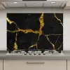 Marmer - Goud - Zwart - Marmerlook - Glitter keuken achterwand spatscherm klein -3d_website