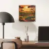 Landschap - Afrikaans - Zon plexiglas 5mm klein -sfeer6