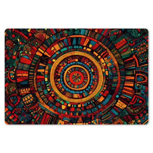 Mandala - Cirkels - Patronen Placemat vinyl groot -zzsfeer1_Kitchenyeah-website