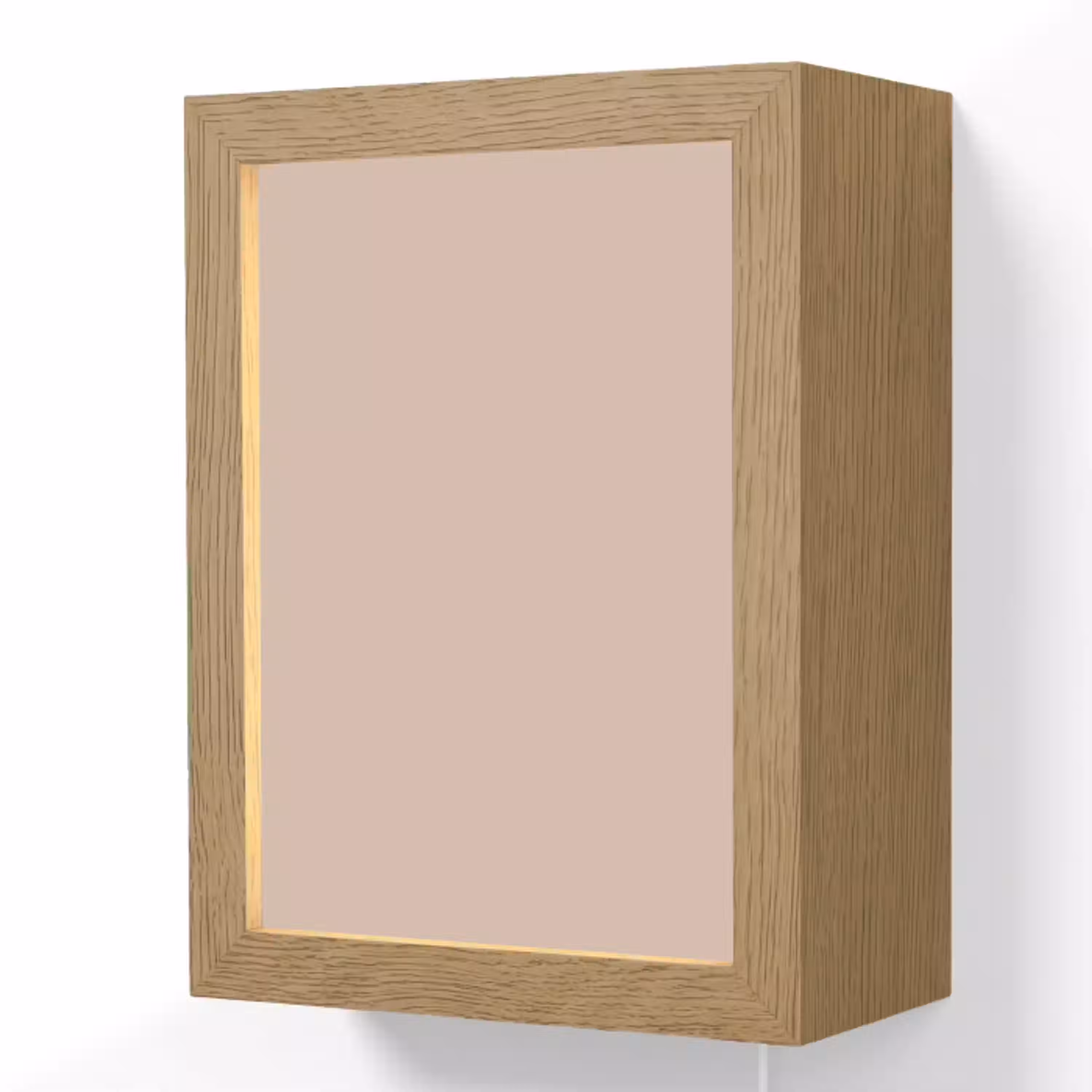 Soft - Clay - Nude Light Box met kabel (Wandlamp) klein 929 -3d