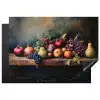 Rustiek - Stilleven - Fruit Inductie beschermer vinyl 3mm klein -3d