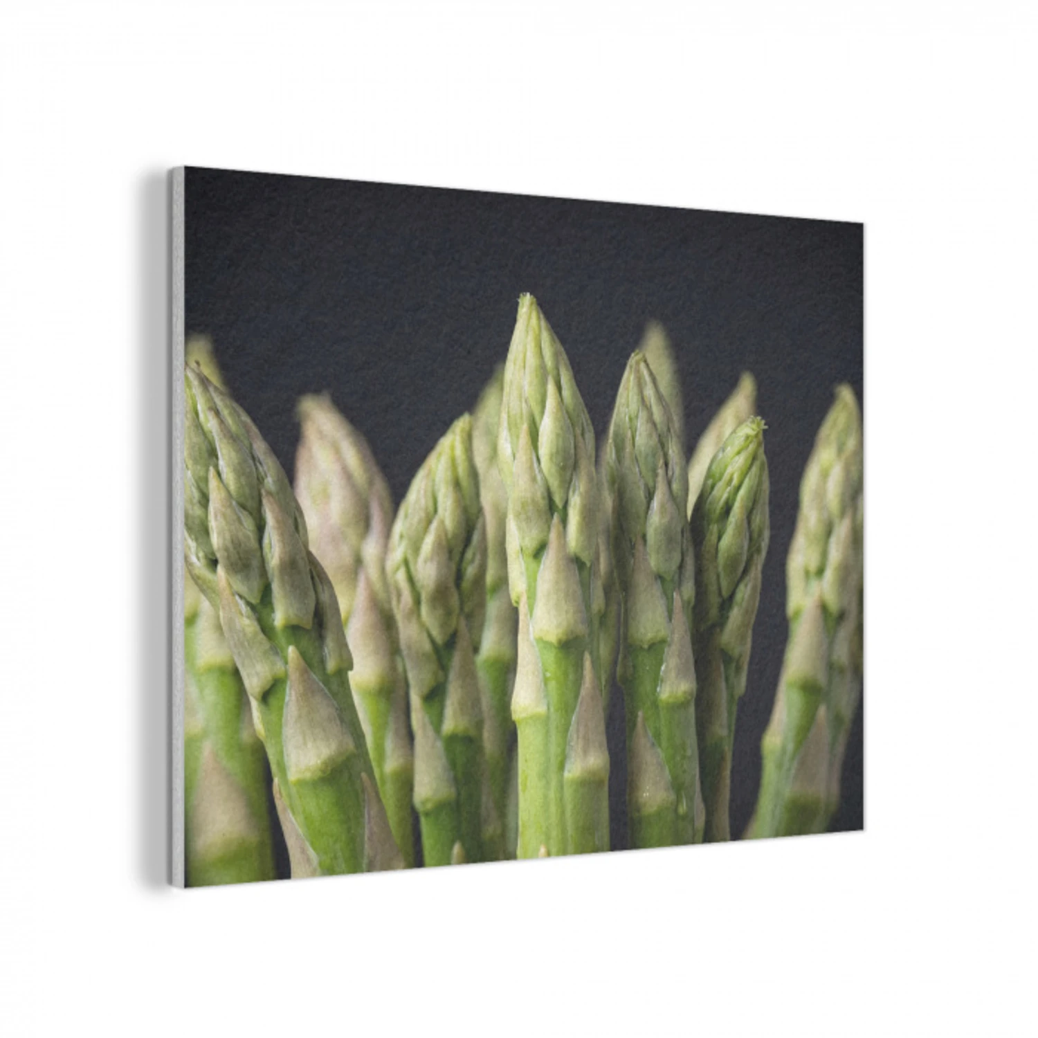 Asperges - Groen - Zwart PET vilt klein -3d