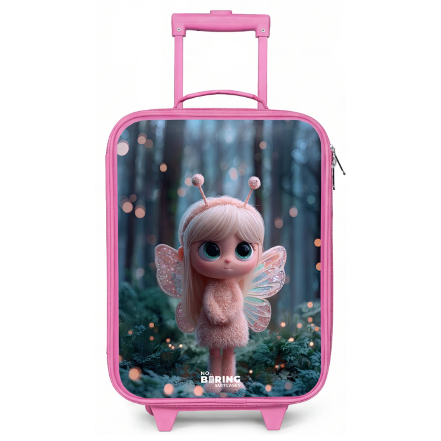 Fairy - Bos - Glitters Kinderkoffer - Roze klein -zz3dotto