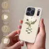 Vaas - Geruit - Bloem - Groen Telefoonhoesje iPhone 17 Pro klein -sfeer3_NL