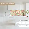 Patroon - Kersen - Wit keuken achterwand 2 middel 871 -sfeer4_NL