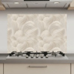 Lijnen - Waaier - Beige keuken achterwand spatscherm klein 900 -3d_website