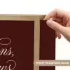 She plans she glows she achieves - Rood - Cursief Light Box met batterij (Wandlamp) middel -USP_websiteprintNL